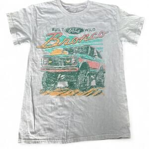 Small Ford Bronco "Built Wild" T-shirt - Purple
